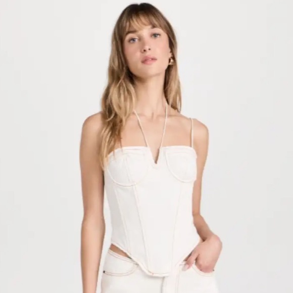 Del Gato Corset Top Pearl Lioness - Picture 3 of 8